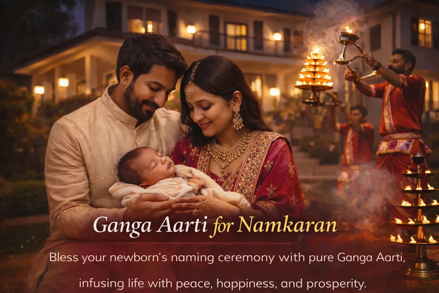 Ganga Aarti for Namkaran