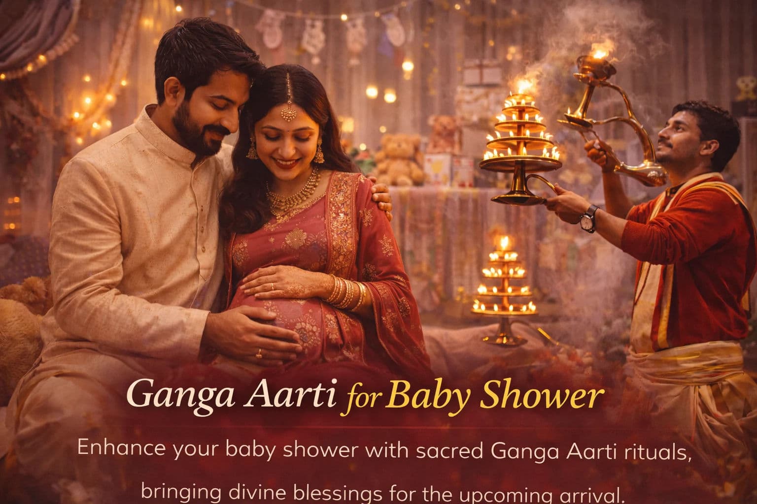 Ganga Aarti for Baby Shower