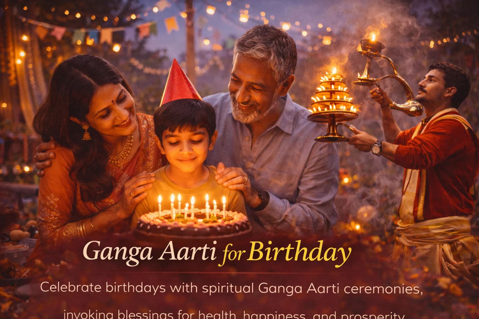 Ganga Aarti for Birthday