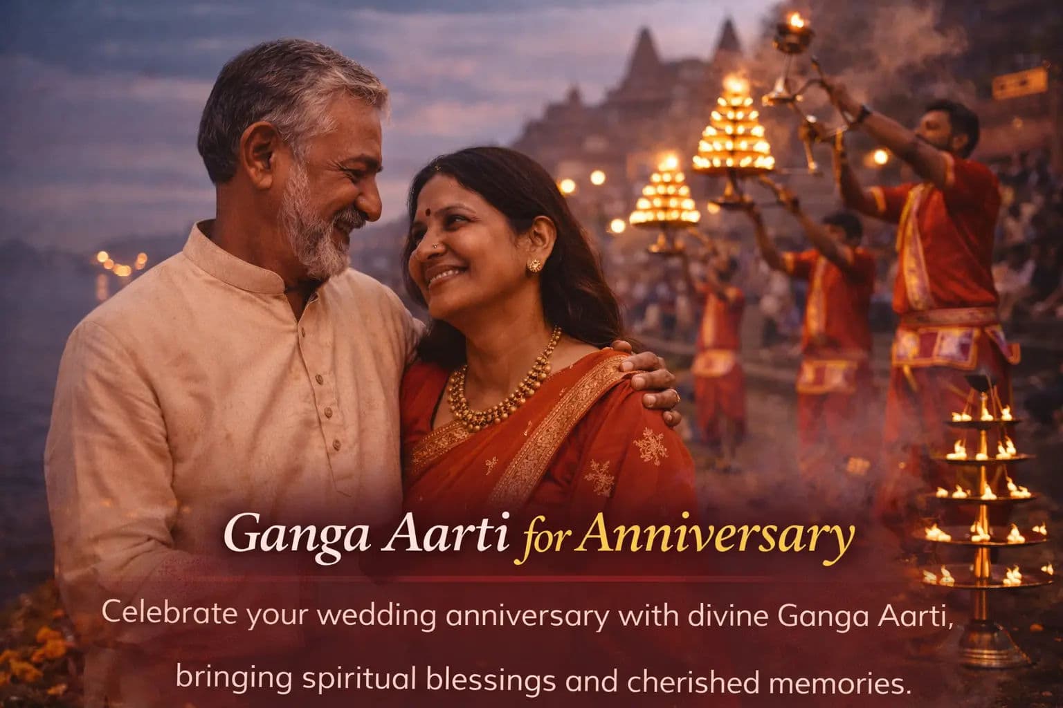 Ganga Aarti for Anniversary